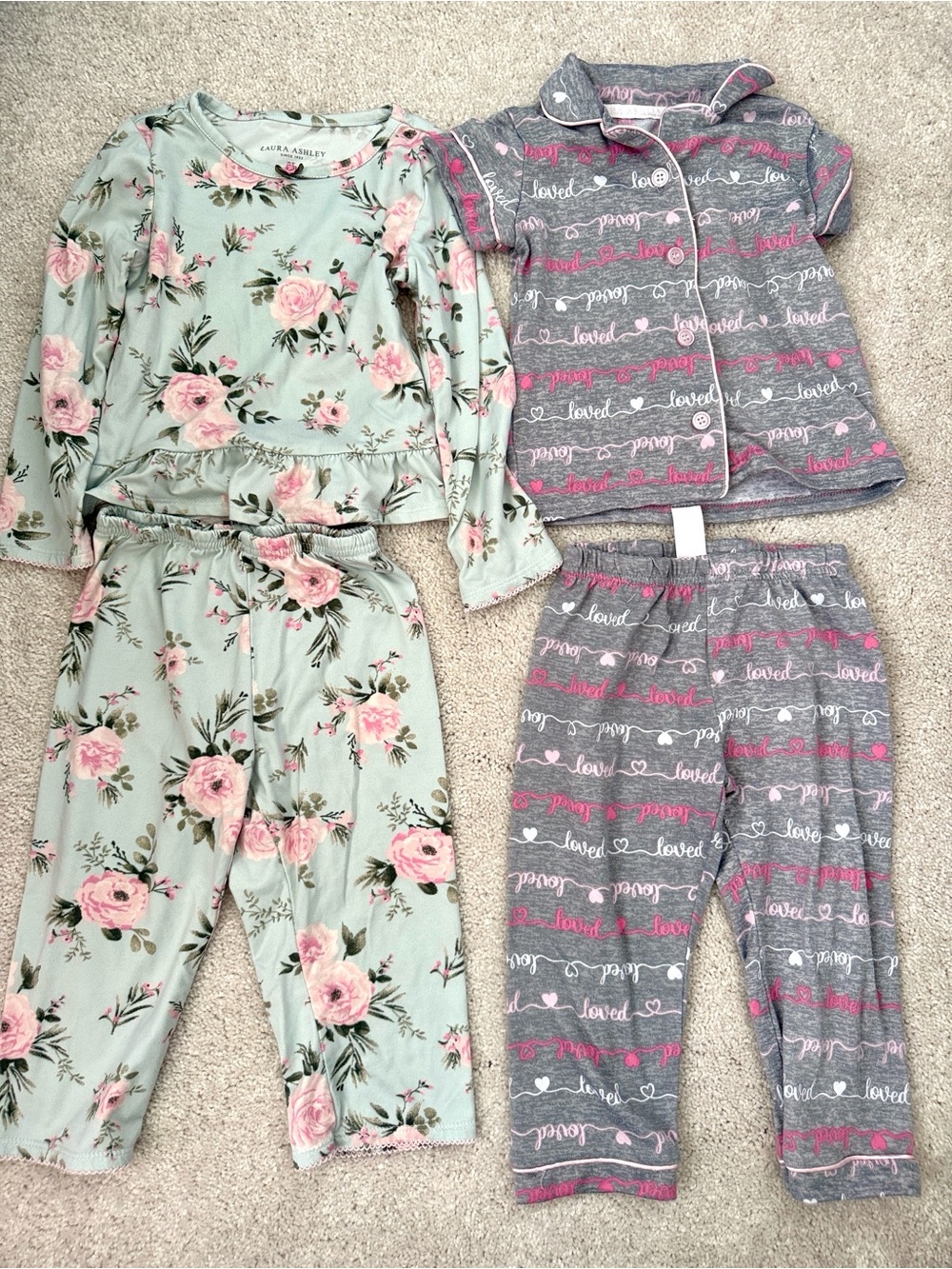 Bundle Set of Laura Ashley Pajamas